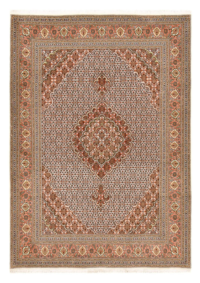 Perzisch tapijt - Tabriz - Royal - 210 x 151 cm - roest