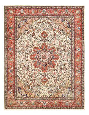 Perzisch tapijt - Tabriz - Royal - 385 x 300 cm - roest