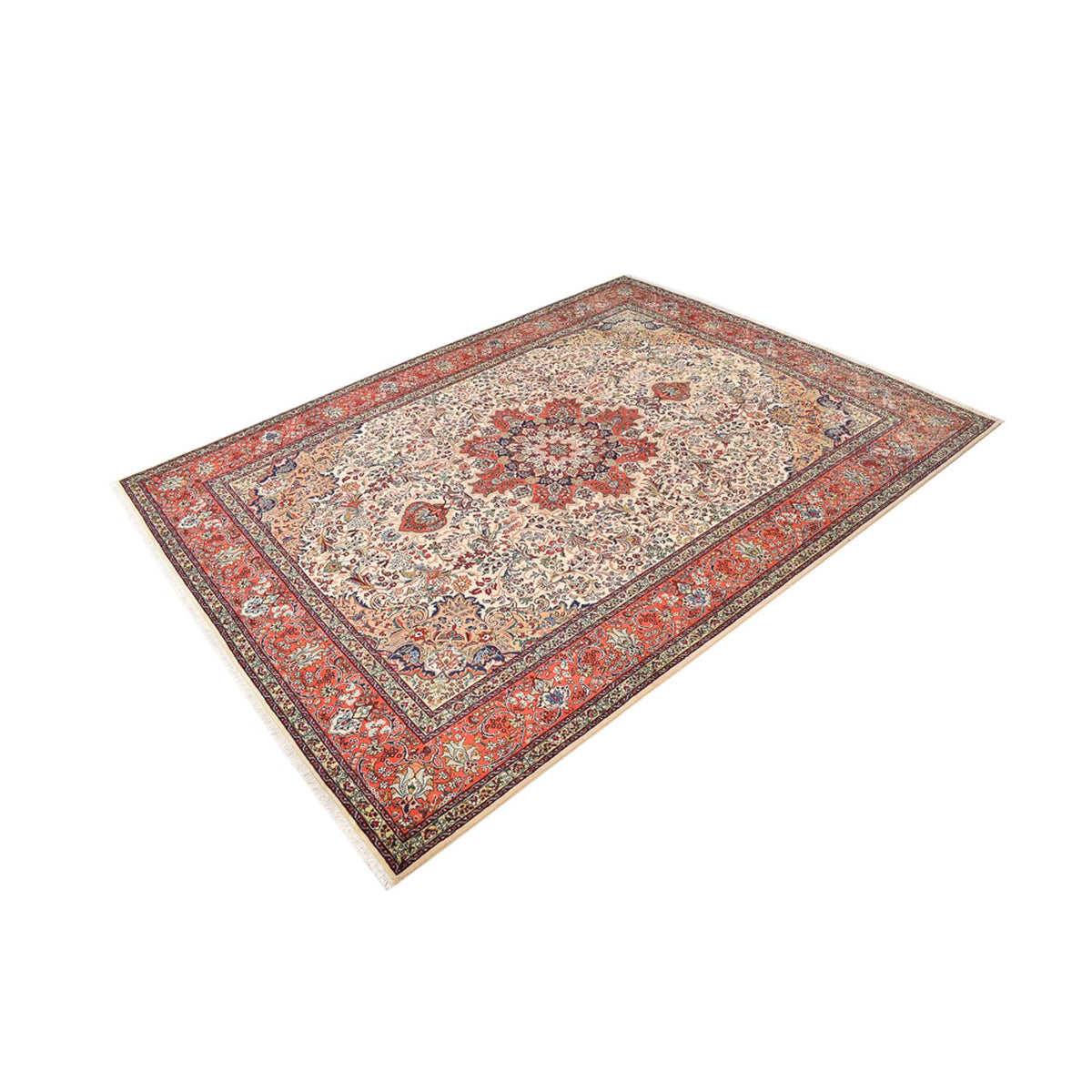 Perzisch tapijt - Tabriz - Royal - 385 x 300 cm - roest