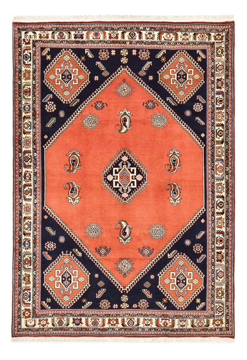 Gabbeh Tapijt - Kashkuli Perzisch - 245 x 168 cm - licht rood