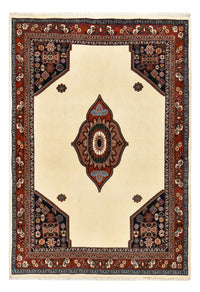 Gabbeh Tapijt - Kashkuli Perzisch - 218 x 150 cm - licht beige