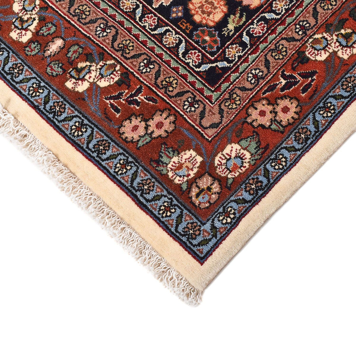 Gabbeh Tapijt - Kashkuli Perzisch - 218 x 150 cm - licht beige