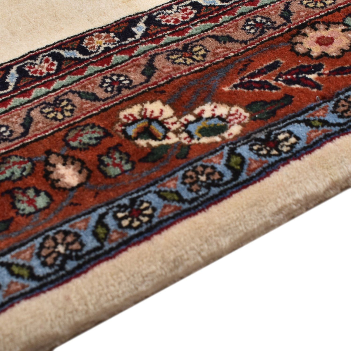 Gabbeh Tapijt - Kashkuli Perzisch - 218 x 150 cm - licht beige
