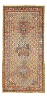 Loper Perzisch tapijt - Klassiek - 410 x 203 cm - donker beige