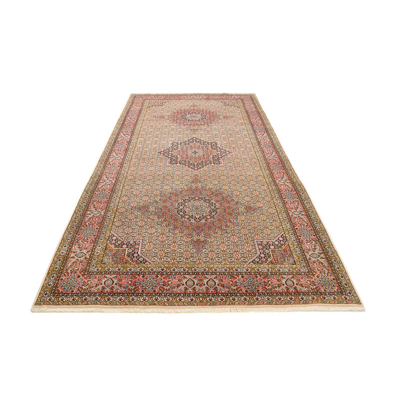 Loper Perzisch tapijt - Klassiek - 410 x 203 cm - donker beige