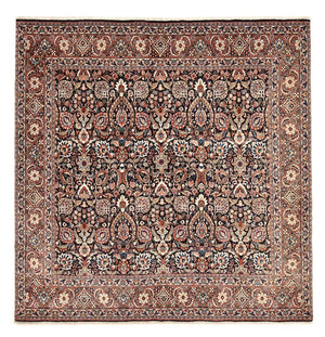 Perzisch tapijt - Bijar vierkant  - 210 x 210 cm - roest