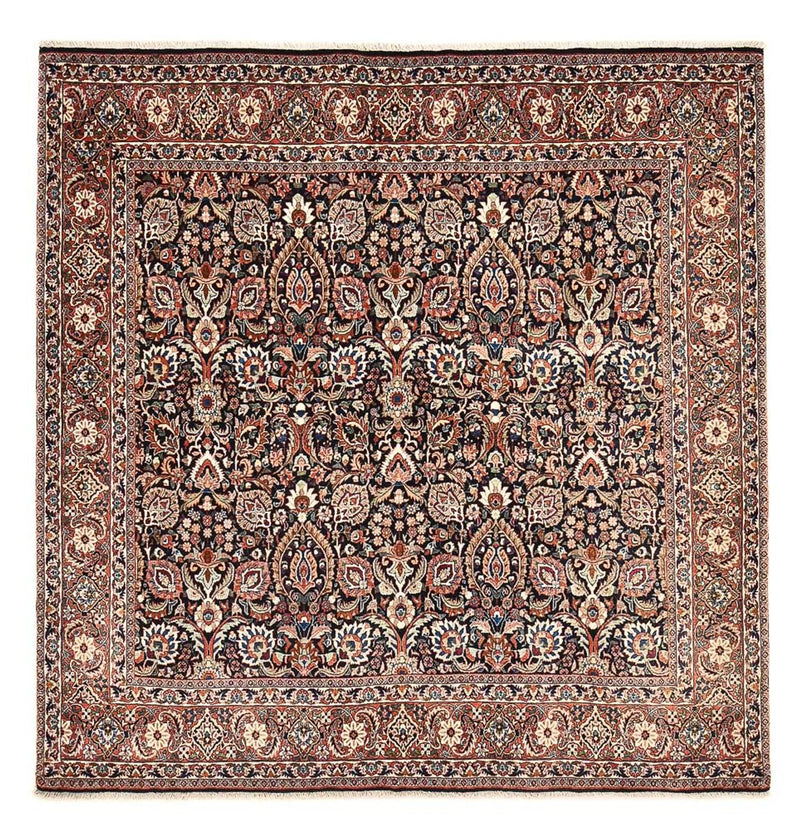 Perzisch tapijt - Bijar vierkant  - 210 x 210 cm - roest