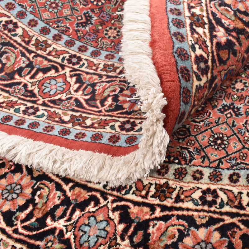 Perzisch tapijt - Bijar rond  - 150 x 150 cm - licht rood