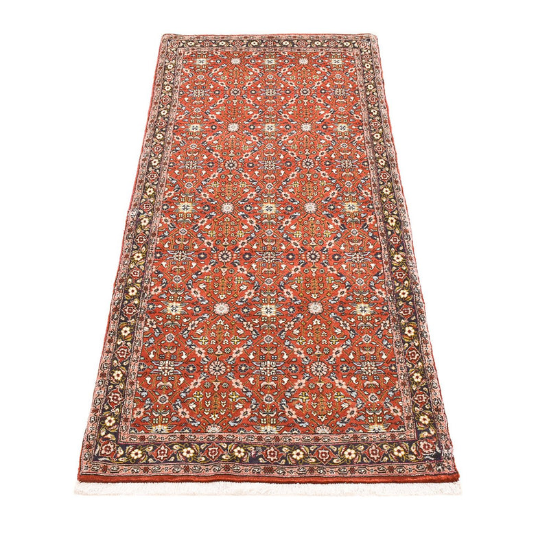 Loper Perzisch tapijt - Bijar - 200 x 80 cm - roest