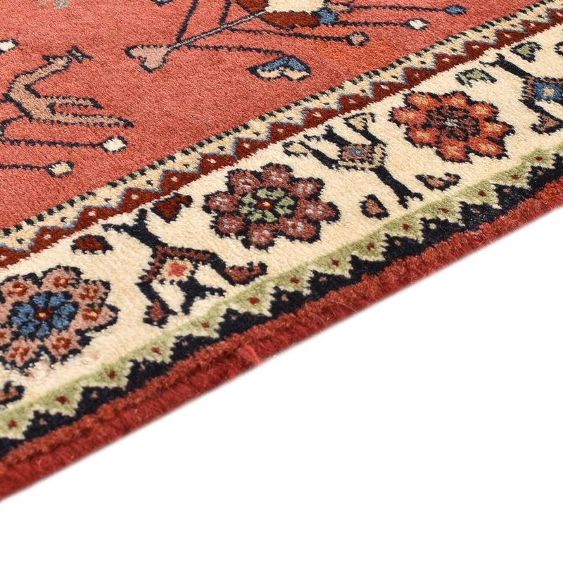 Loper Gabbeh Tapijt - Kashkuli Perzisch - 162 x 65 cm - licht rood