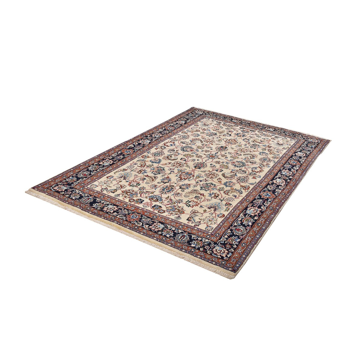 Perzisch tapijt - Bijar - 295 x 195 cm - licht beige