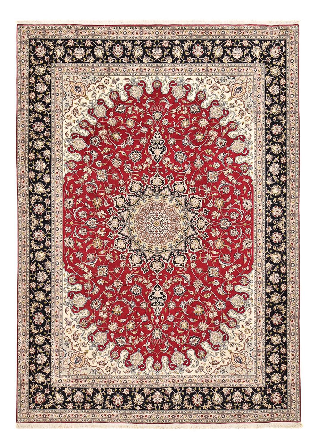 Perzisch tapijt - Tabriz - Royal - 357 x 250 cm - rood