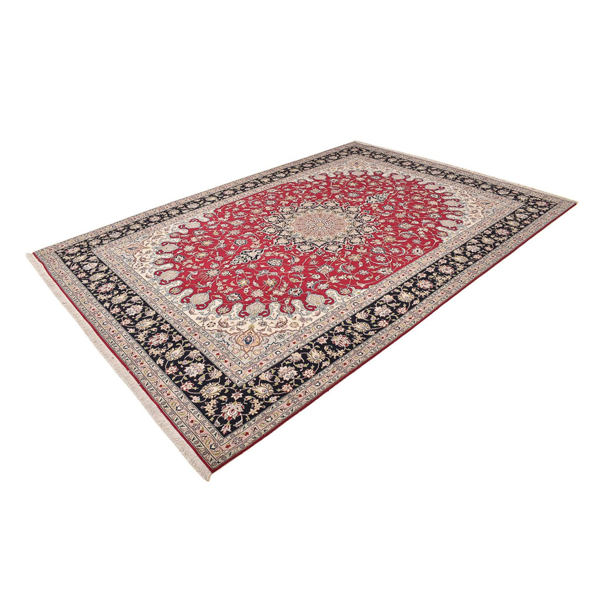 Perzisch tapijt - Tabriz - Royal - 357 x 250 cm - rood