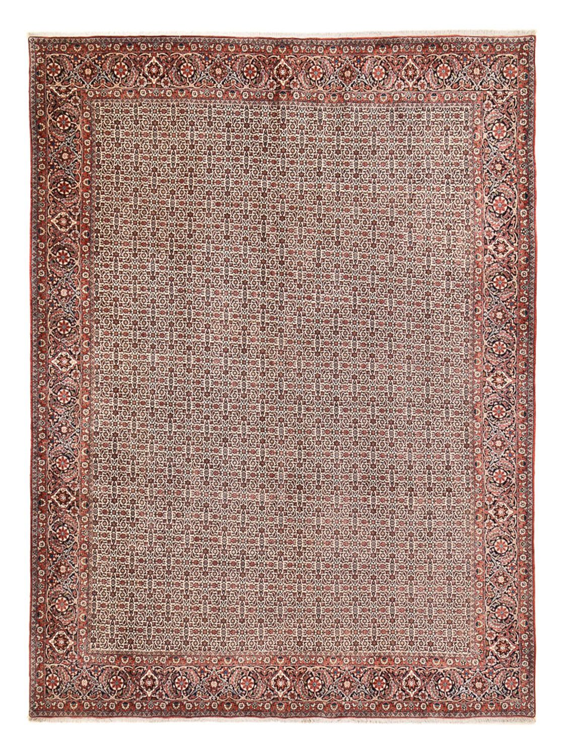 Perzisch tapijt - Bijar - 402 x 300 cm - roest