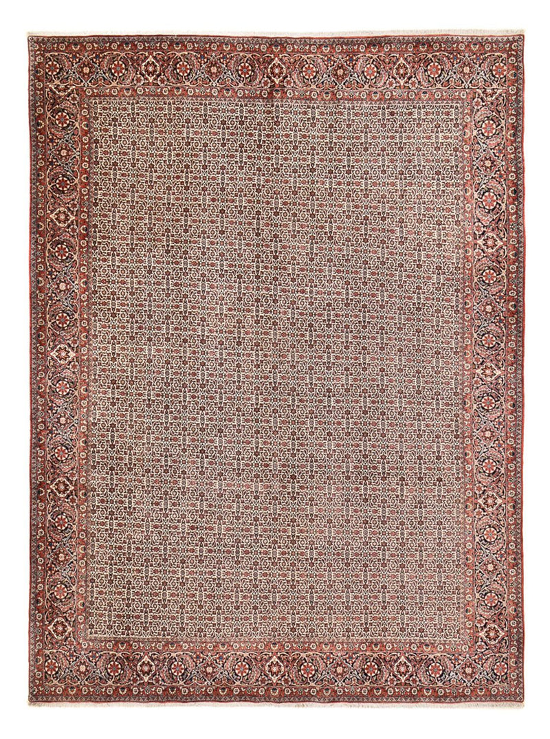 Perzisch tapijt - Bijar - 402 x 300 cm - roest