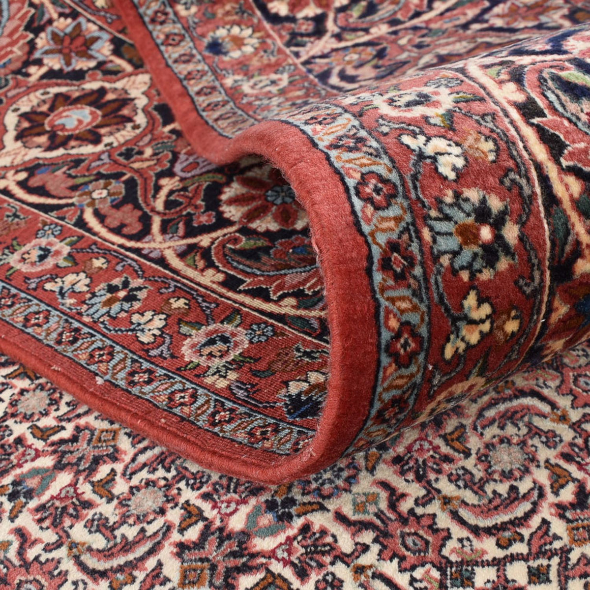 Perzisch tapijt - Bijar - 402 x 300 cm - roest