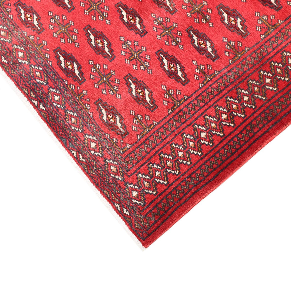 Turkaman tapijt - 138 x 110 cm - rood