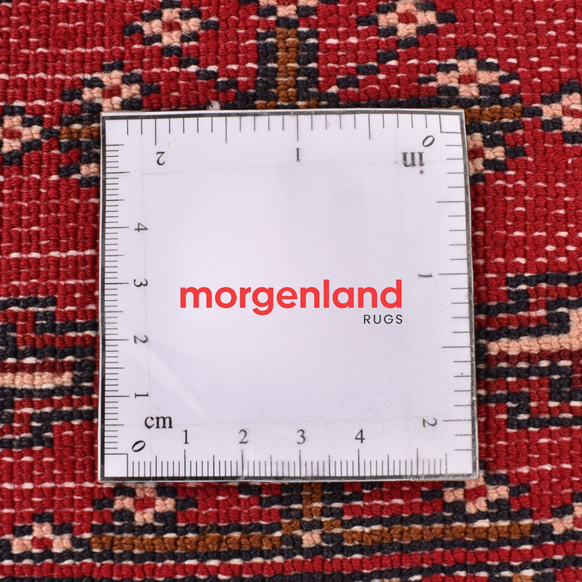 Turkaman tapijt - 138 x 110 cm - rood