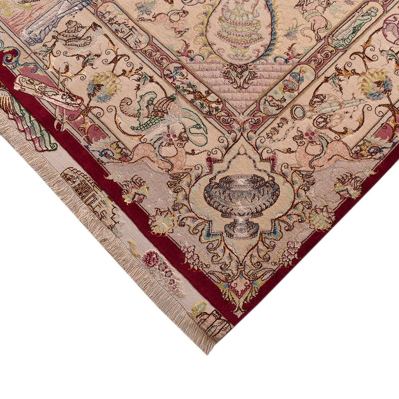 Perzisch tapijt - Tabriz - Royal - 305 x 198 cm - rood