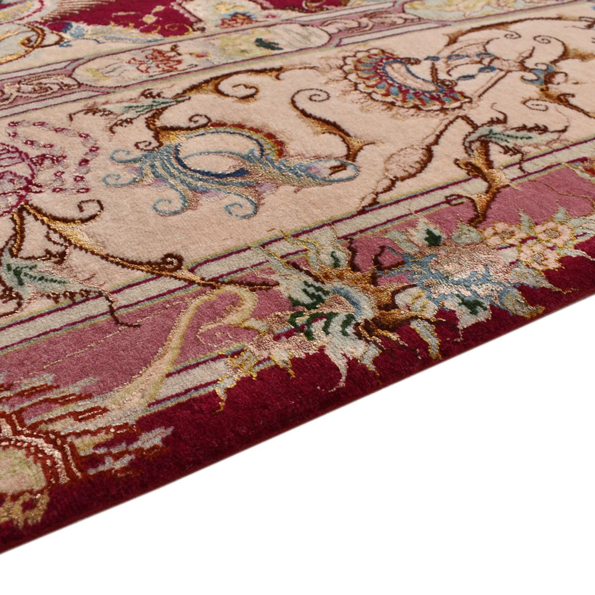Perzisch tapijt - Tabriz - Royal - 305 x 198 cm - rood
