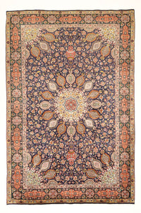 Perzisch tapijt - Tabriz - Royal - 300 x 196 cm - roest