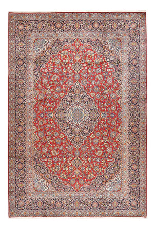 Perzisch tapijt - Keshan - Koninklijke - 452 x 300 cm - rood
