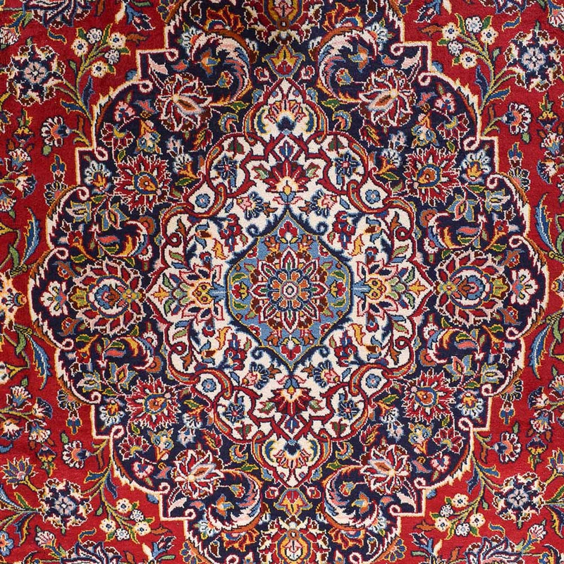 Perzisch tapijt - Keshan - Koninklijke - 452 x 300 cm - rood