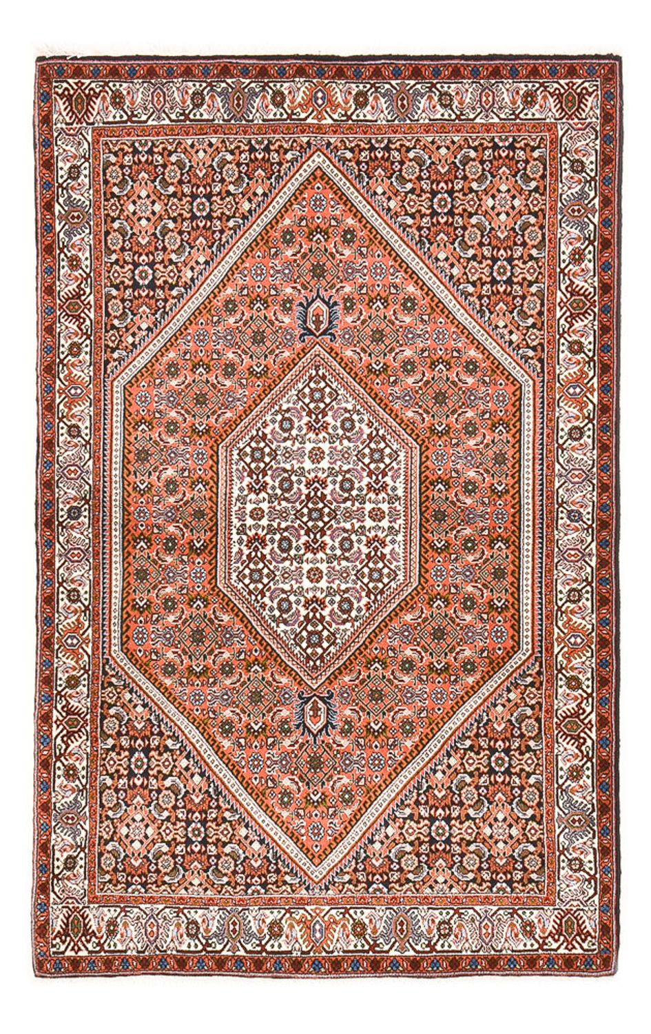 Perzisch tapijt - Bijar - 180 x 116 cm - roest