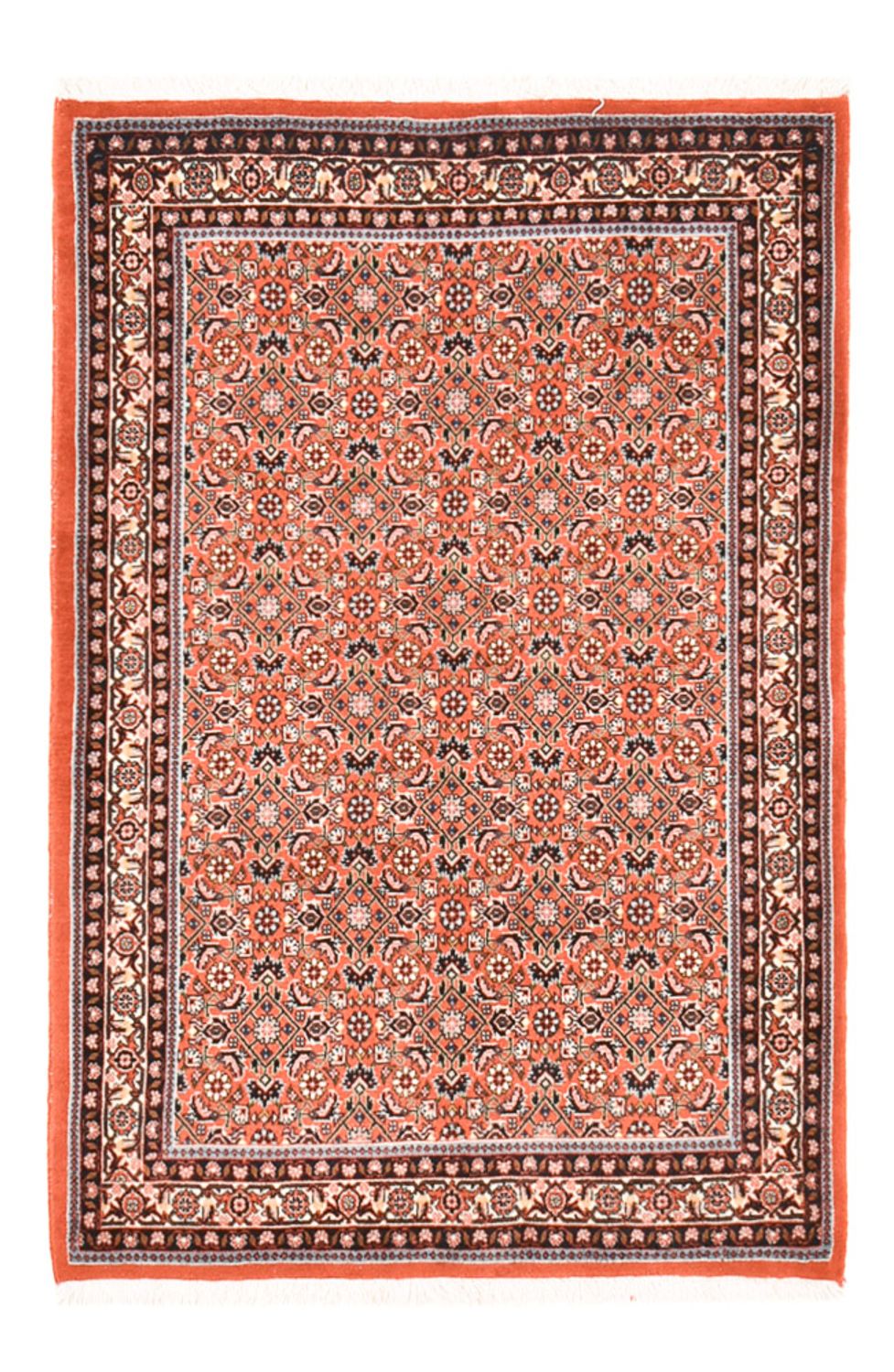 Perzisch tapijt - Bijar - 140 x 95 cm - roest