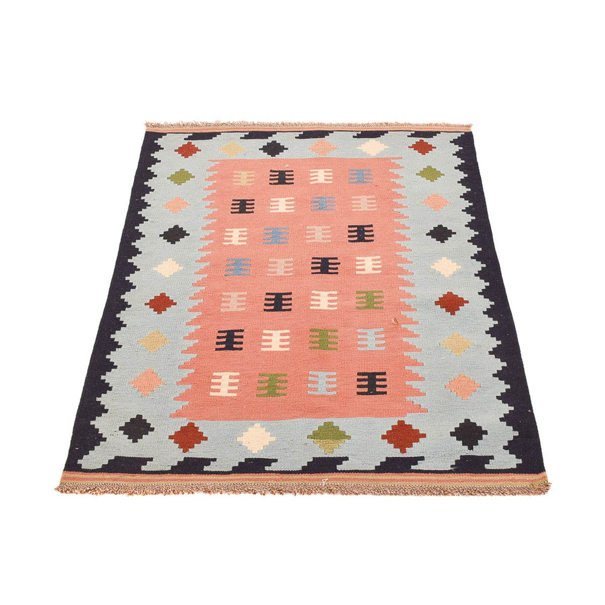 Kelim tapijt - Oosters - 143 x 100 cm - veelkleurig