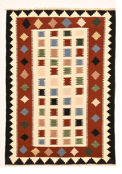 Kilim Fars Tapijt 103x146cm