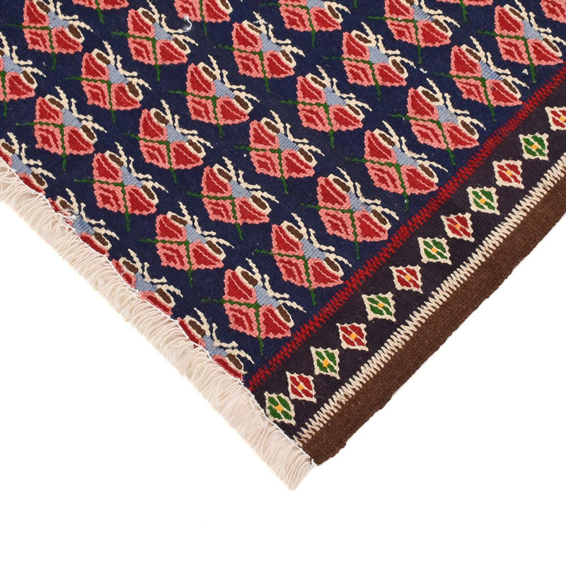 Kelim tapijt - Oosters vierkant  - 66 x 66 cm - veelkleurig