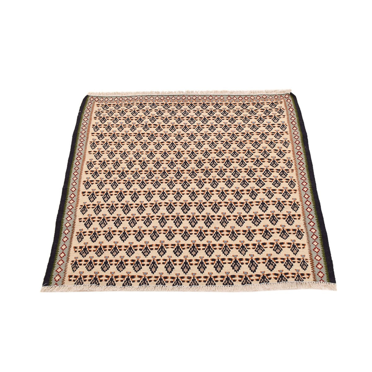 Kelim tapijt - Oosters - 85 x 82 cm - crème