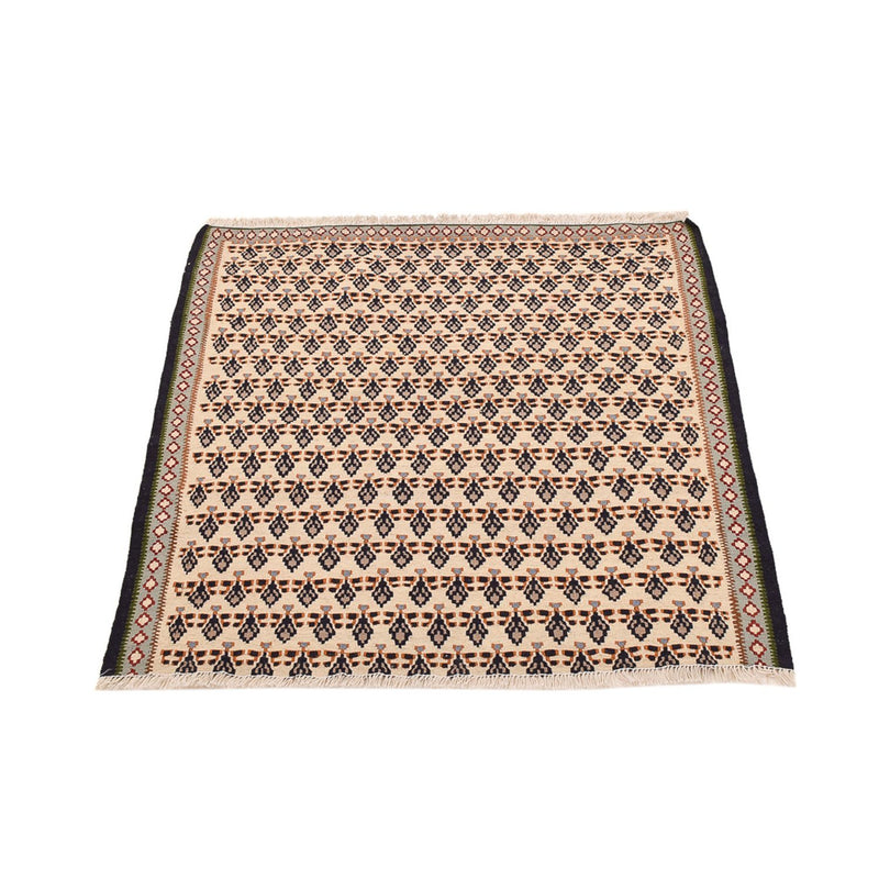 Kelim tapijt - Oosters - 85 x 82 cm - crème