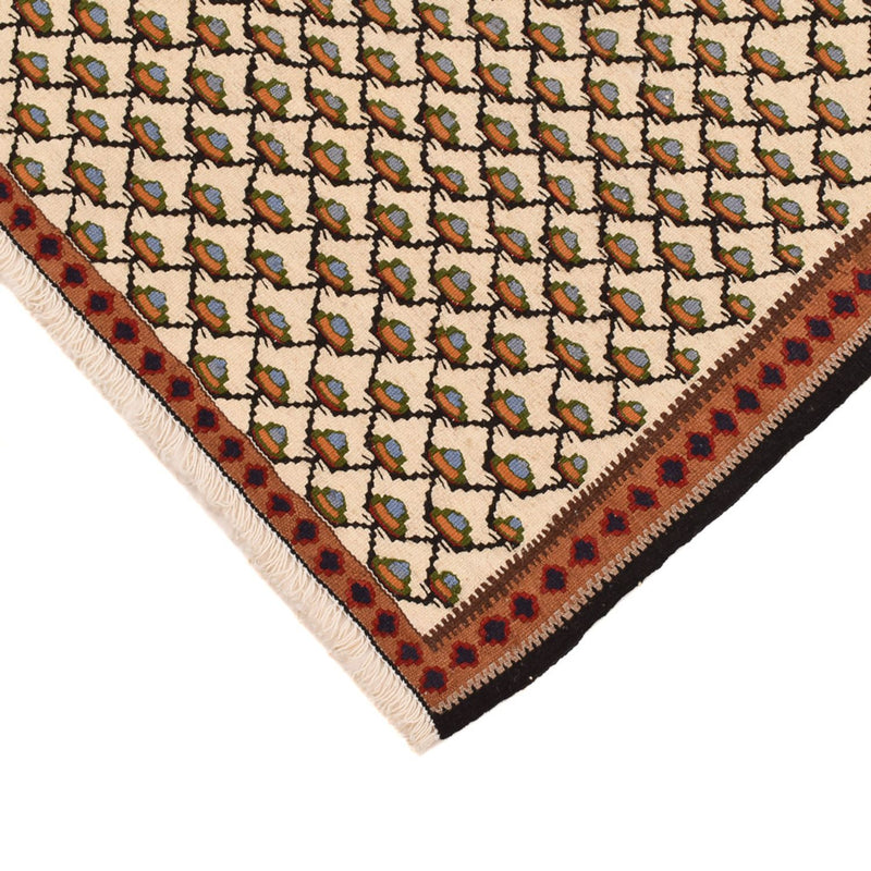 Kelim tapijt - Oosters - 88 x 85 cm - crème