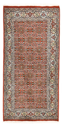 Perzisch tapijt - Bijar - 145 x 77 cm - roest