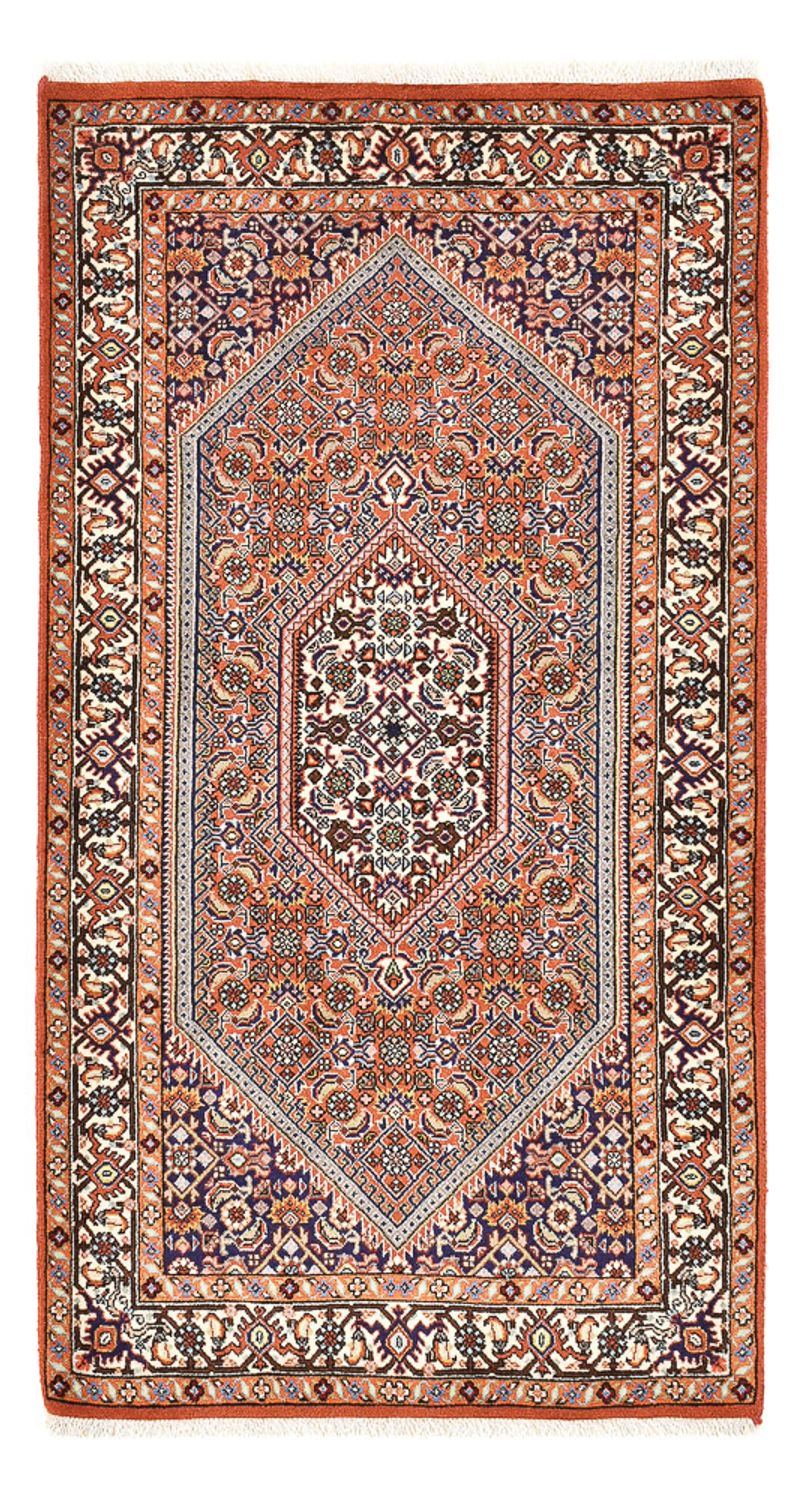 Perzisch tapijt - Bijar - 145 x 78 cm - bordeauxrood