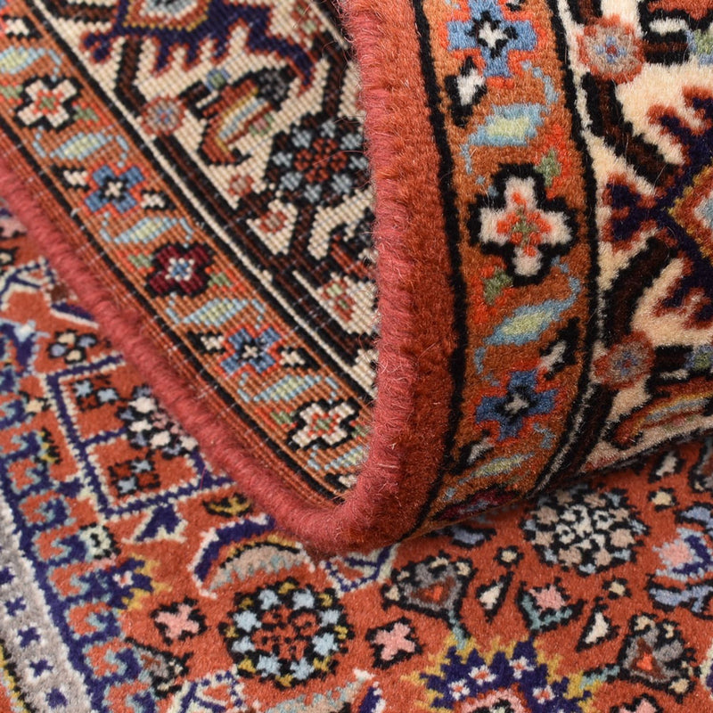 Perzisch tapijt - Bijar - 145 x 78 cm - bordeauxrood