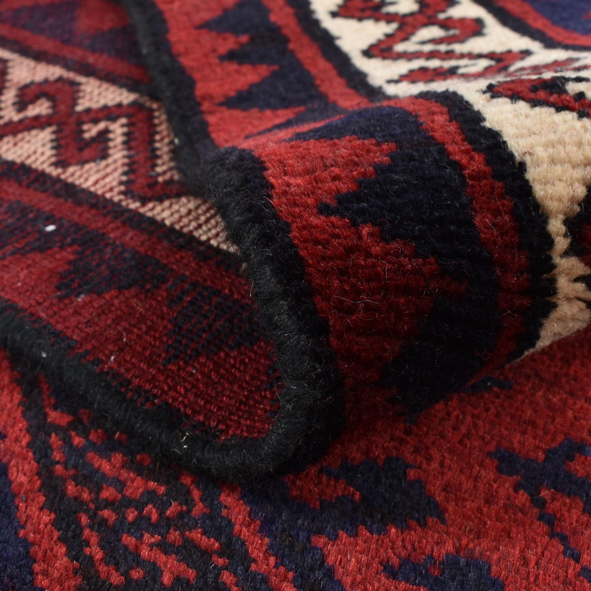 Perzisch Tapijt - Nomadisch - 260 x 217 cm - bordeauxrood