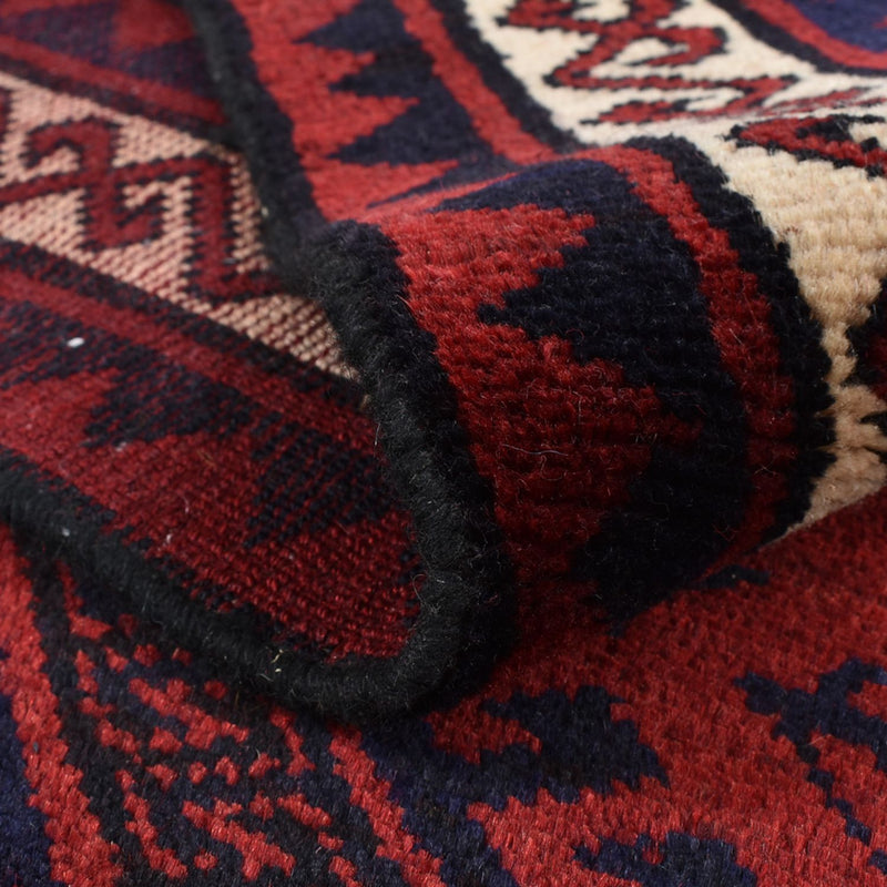 Perzisch Tapijt - Nomadisch - 260 x 217 cm - bordeauxrood