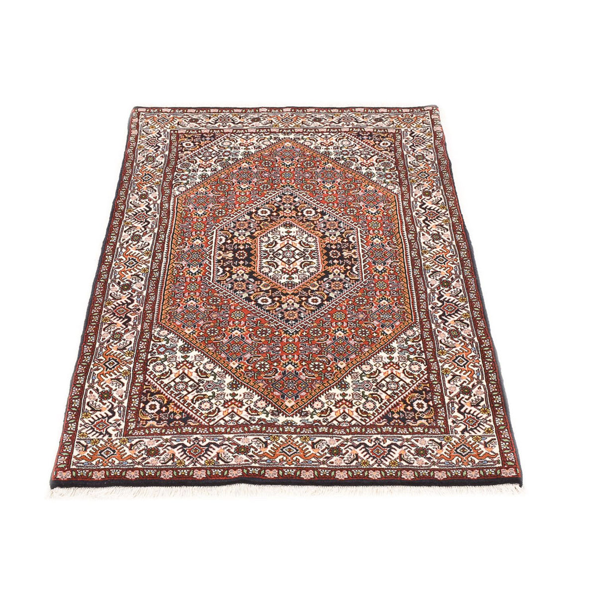 Perzisch tapijt - Bijar - 160 x 102 cm - roest