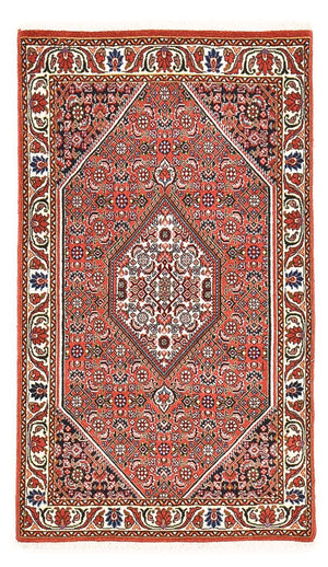 Perzisch tapijt - Bijar - 141 x 82 cm - roest