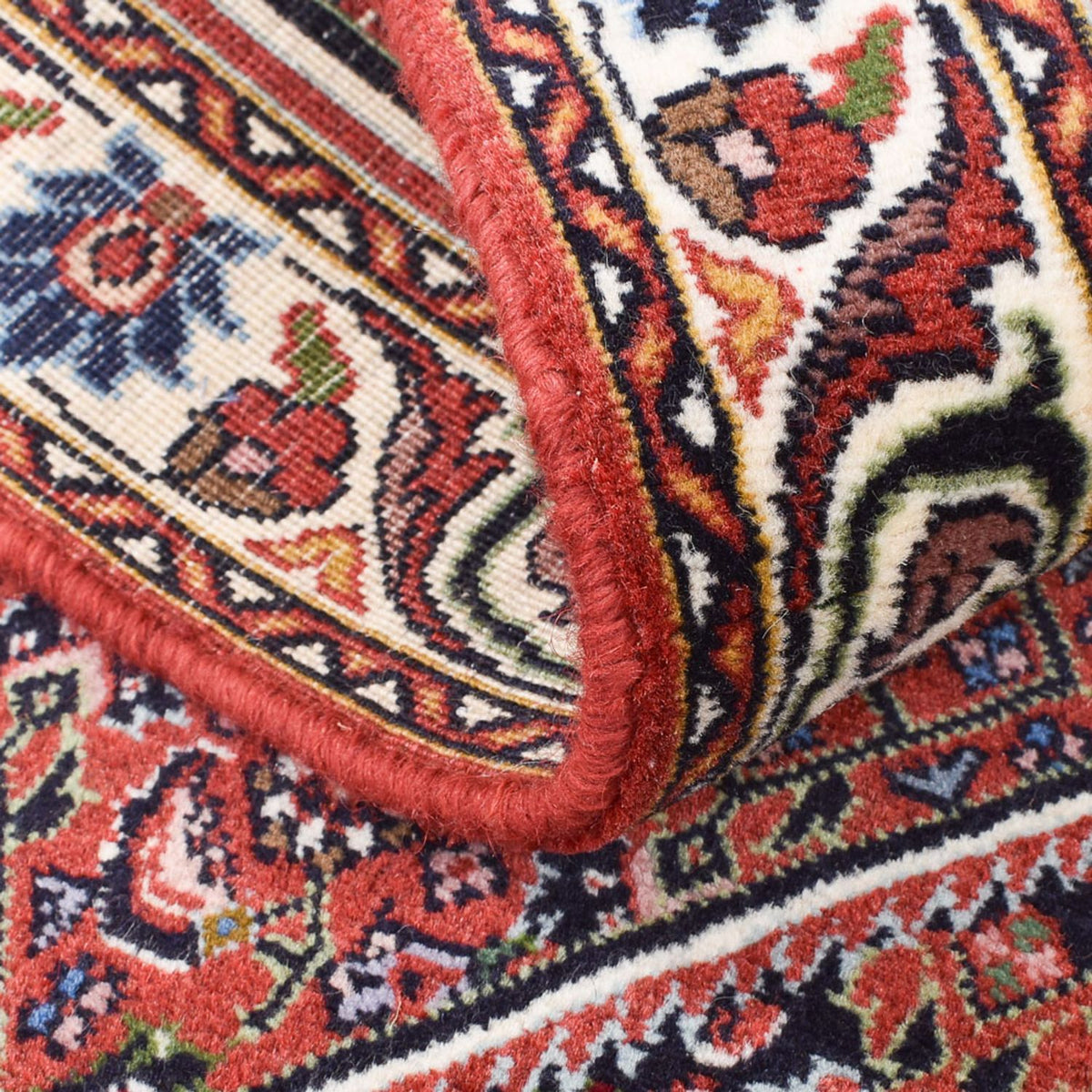 Perzisch tapijt - Bijar - 141 x 82 cm - roest