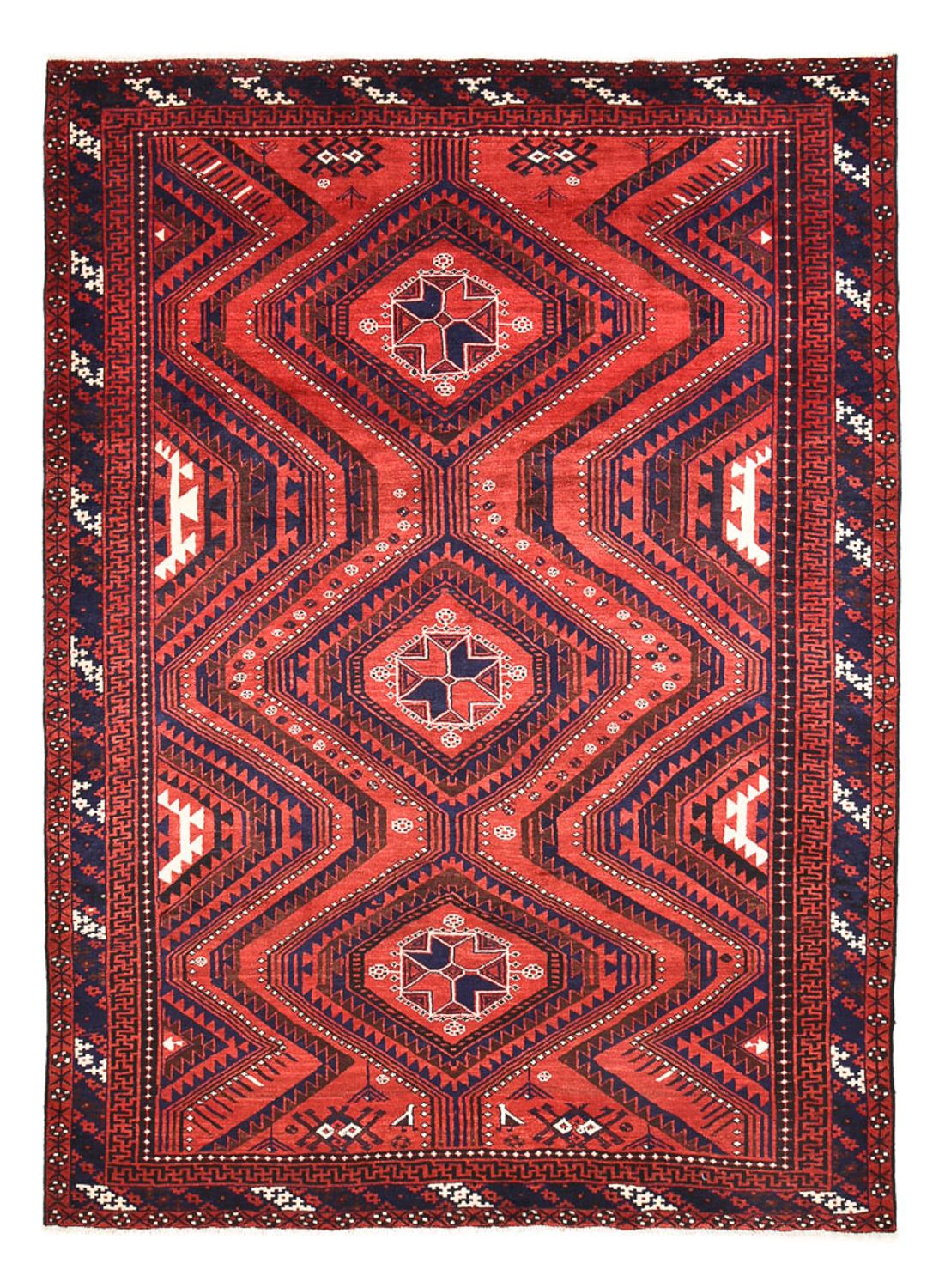 Perzisch Tapijt - Nomadisch - 320 x 235 cm - rood