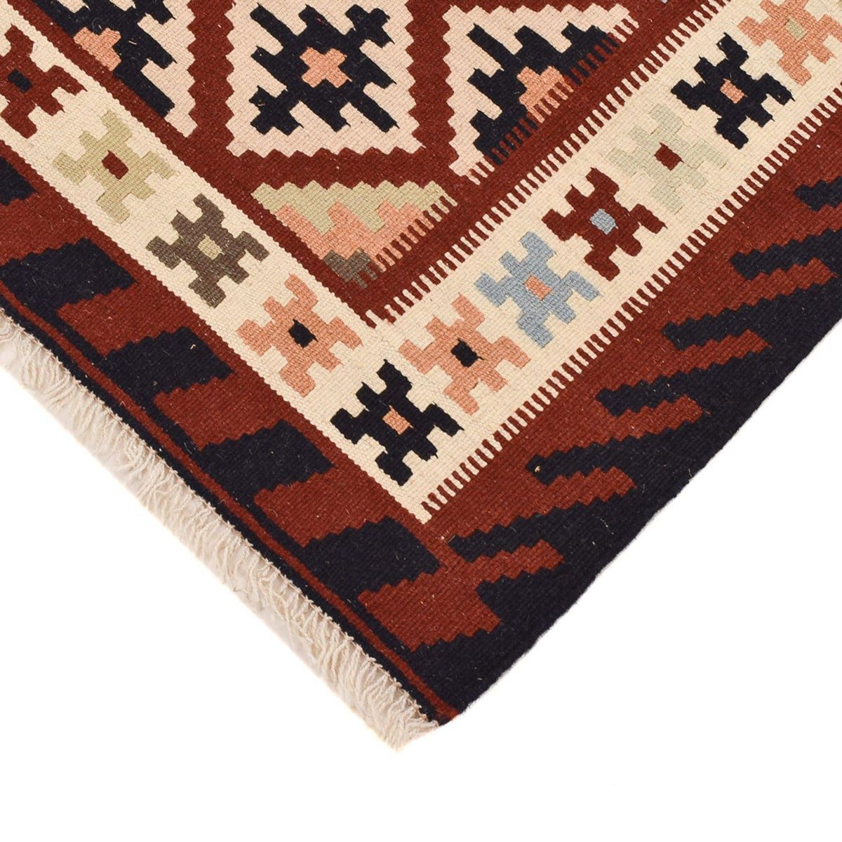 Kelim tapijt - Oosters - 146 x 102 cm - veelkleurig