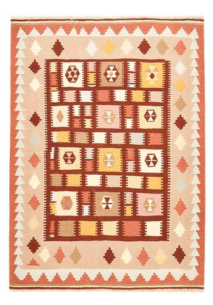 Kelim tapijt - Oosters - 147 x 103 cm - veelkleurig