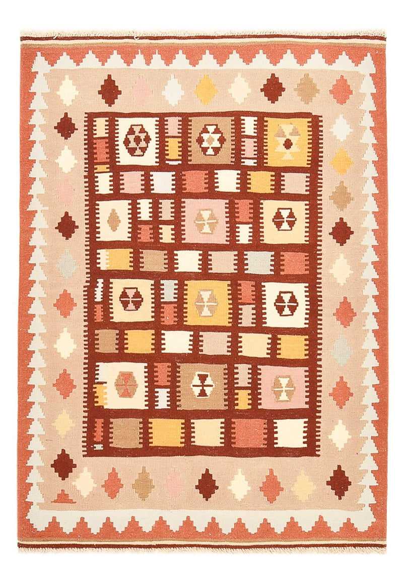 Kelim tapijt - Oosters - 147 x 103 cm - veelkleurig