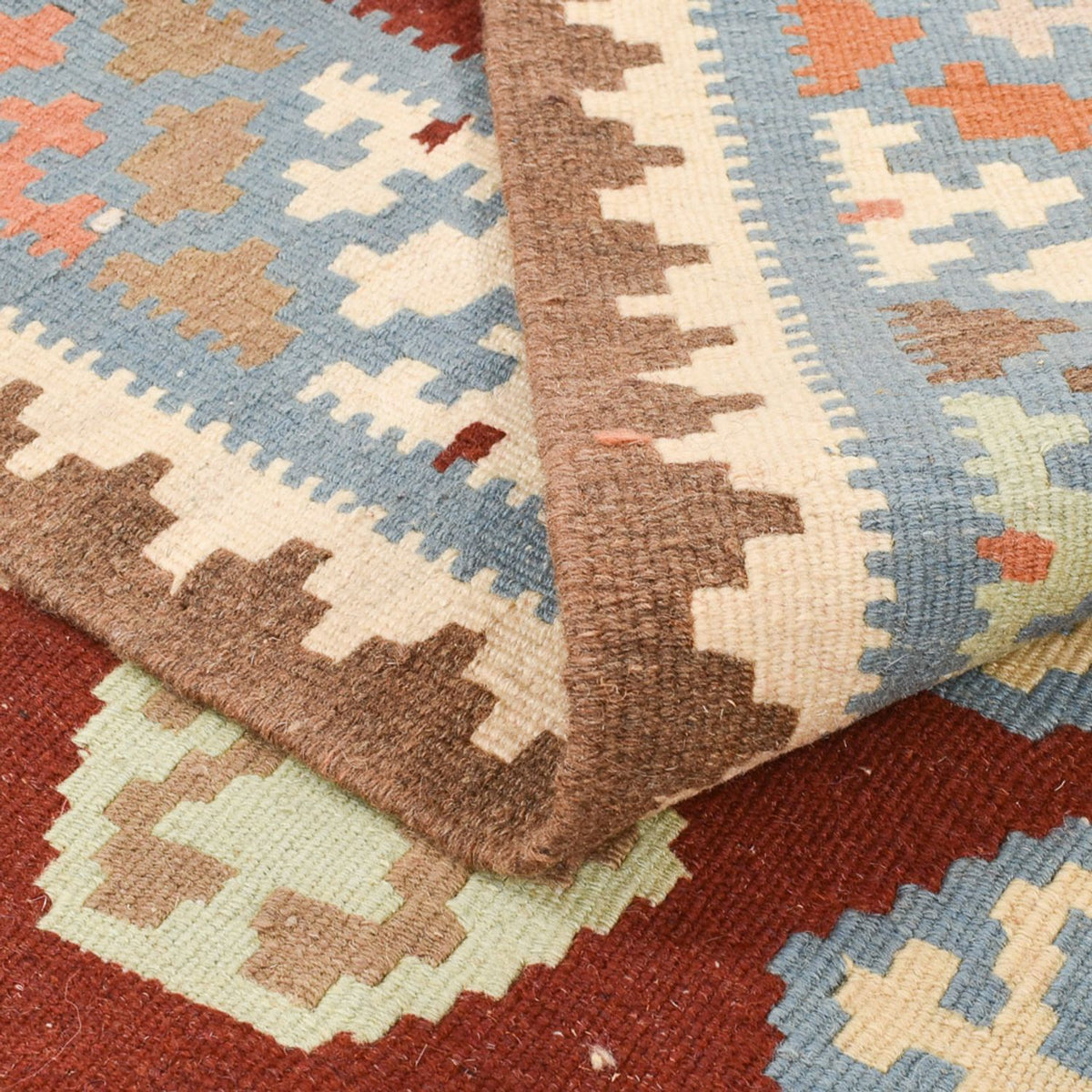 Kelim tapijt - Oosters - 145 x 107 cm - veelkleurig