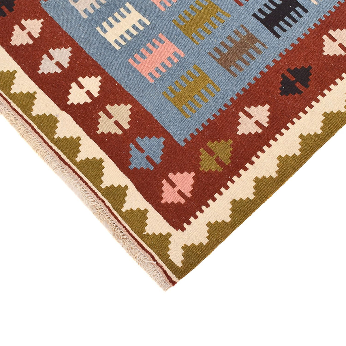 Kelim tapijt - Oosters - 150 x 98 cm - veelkleurig