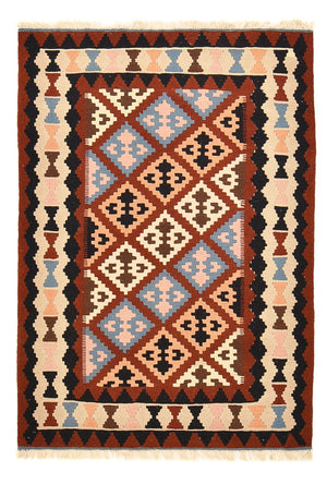 Kelim tapijt - Oosters - 146 x 100 cm - veelkleurig